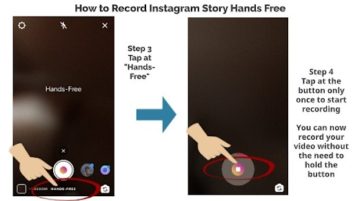 Record a hands-free video
