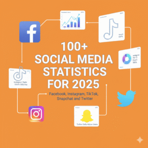 100+ Social Media Statistics for 2025 (Facebook, Instagram, TikTok, Snapchat and Twitter)