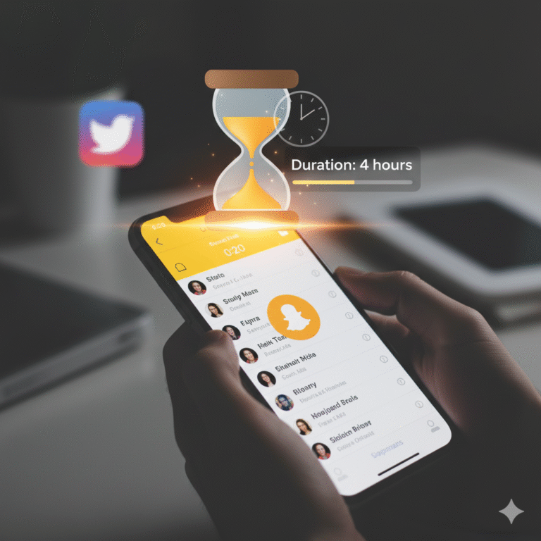 What Is the Hourglass Emoji on Snapchat