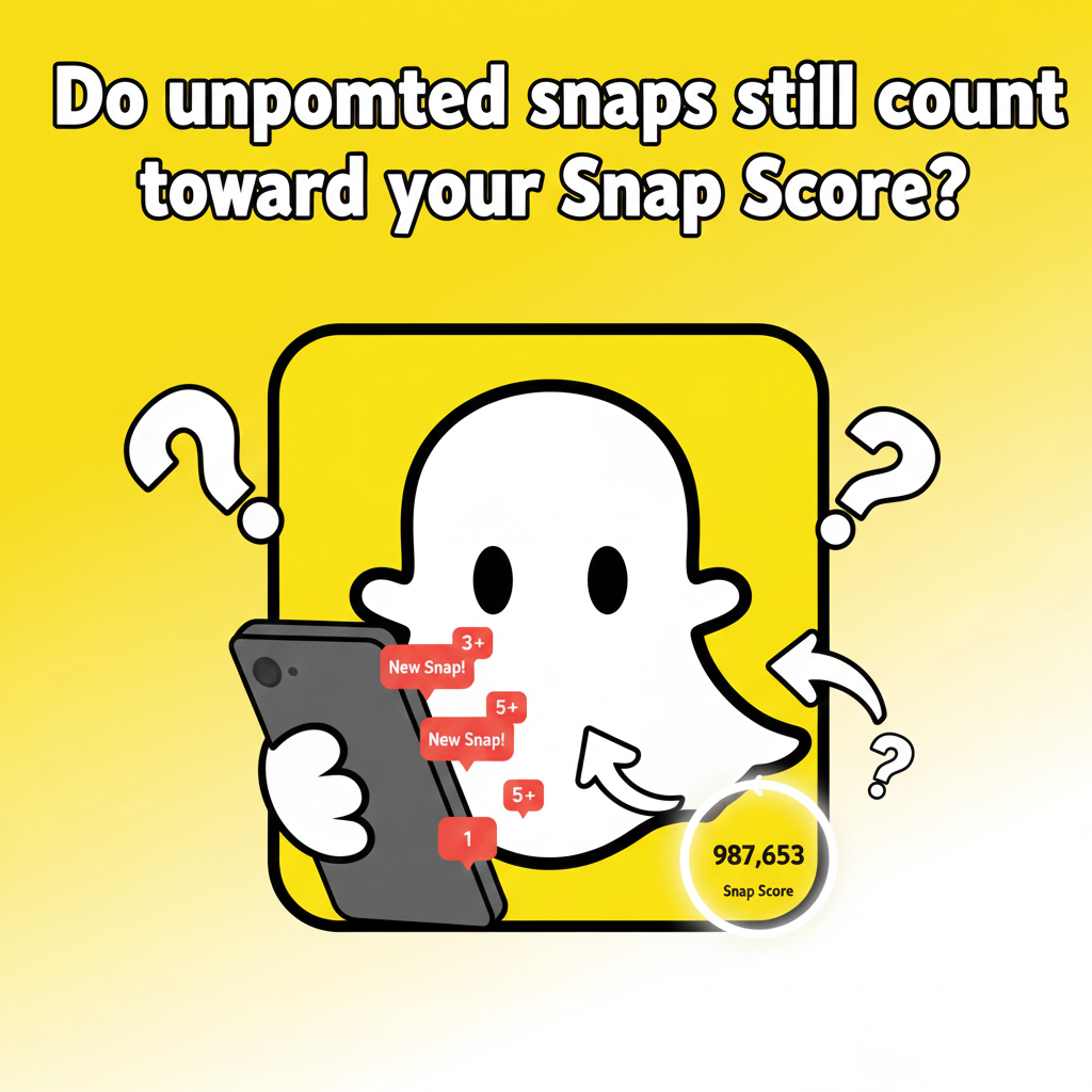 Do unopened snaps still count toward your snap score?