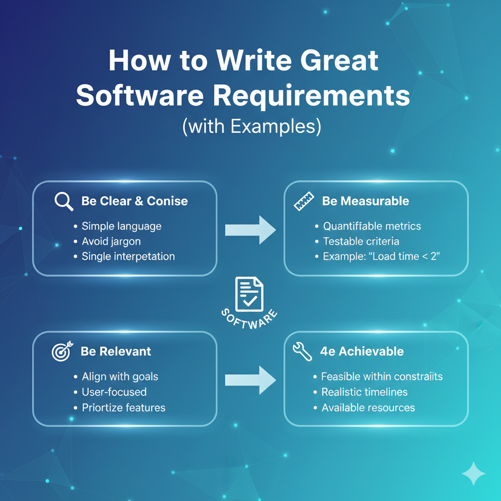 How to Write Great Software Requirements