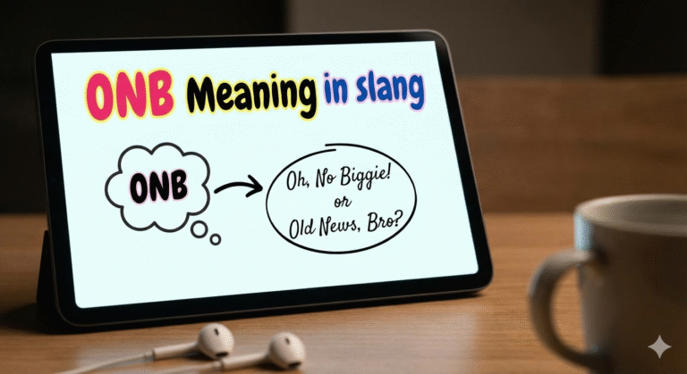 ONB Meaning in slng