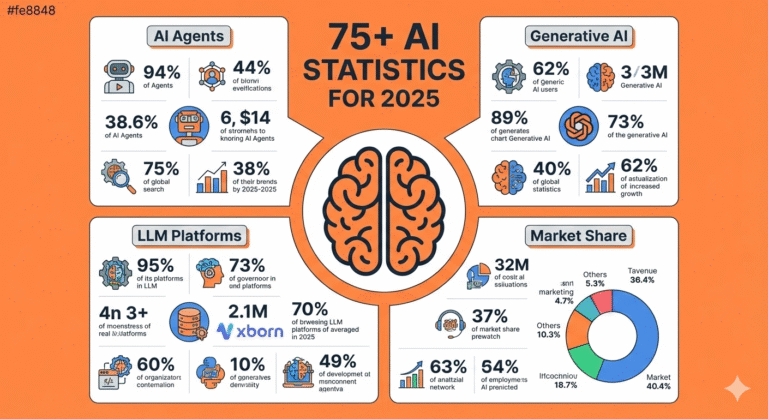 75+ AI Statistics for 2025