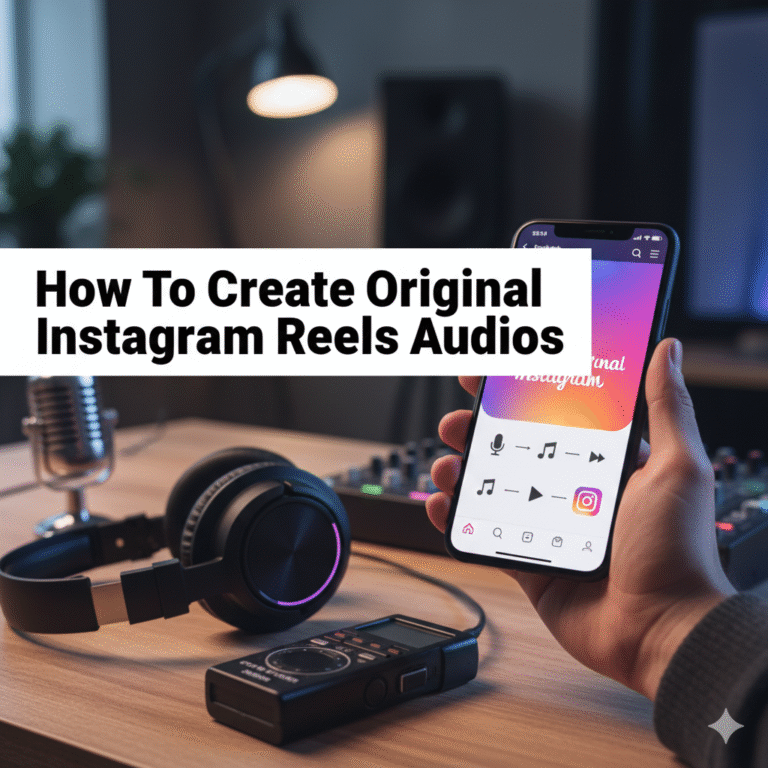 How To Create Original Instagram Reels Audios